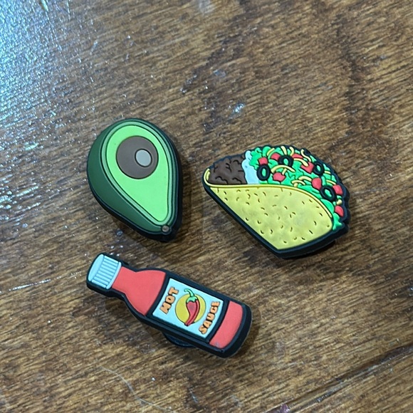 Crocs Jibbitz Shoe Charms—Taco bundle - Picture 1 of 3